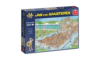 Ab in den Pool Jan van Haasteren