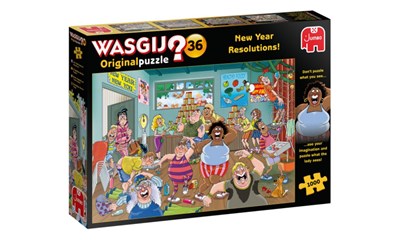 Puzzle Wasgij Original 36 Gute Vorsätze fürs neue Jahr 