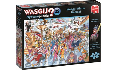 Wasgij Mystery 22 Winter Games, 1000 Teile, 68x49 cm, ab 12 Jahren