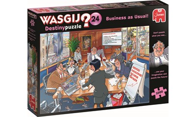 Wasgij Destiny 24 Business as Usual, 1000 Teile, 68x49 cm, ab 12 Jahren