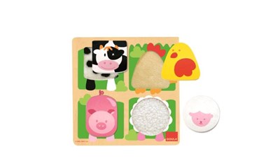 Fühlpuzzle Bauernhoftiere