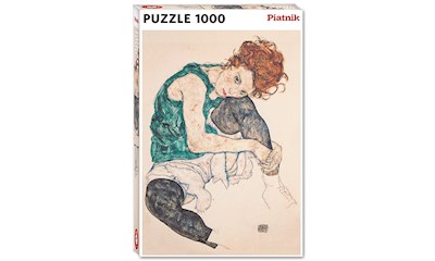 Schiele: Sitzende Frau mit hochgezogenem Knie