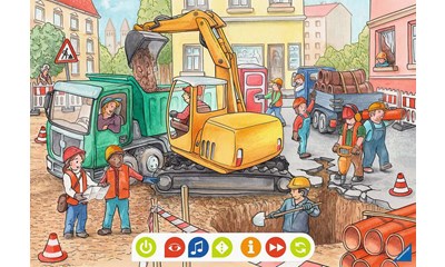 tiptoi® Puzzle für kleine Entdecker: Baustelle