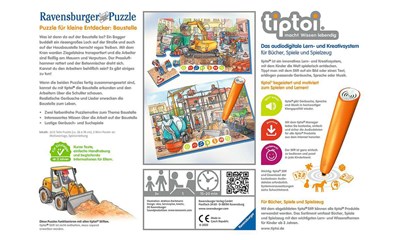 tiptoi® Puzzle für kleine Entdecker: Baustelle