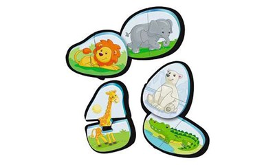 Bade-Puzzles: Zoo