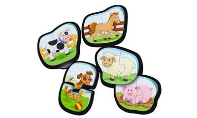 Bade-Puzzles Bauernhof
