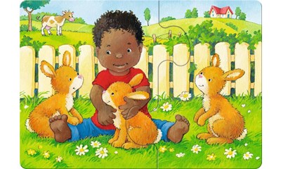 Mein allererstes Puzzle: Streichelzoo
