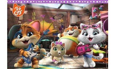 Die Buffycats machen Musik