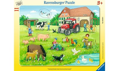 Sommertag auf dem Bauernhof