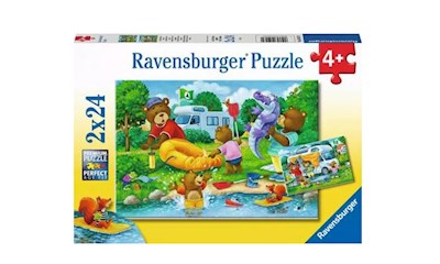 Familie Bär geht campen