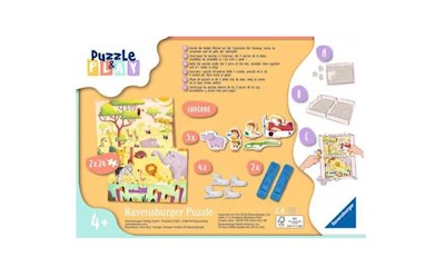 Puzzle&Play Tiere 2