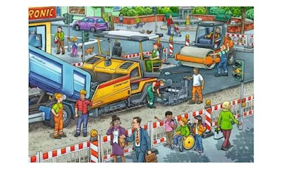 Strassenbaustelle