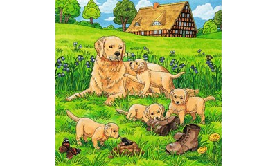 Süsse Katzen und Hunde