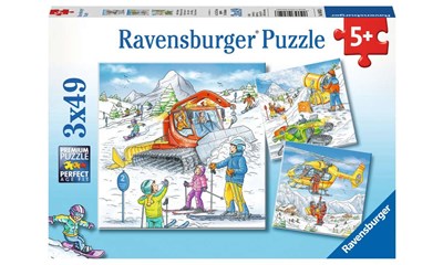 Auf der Skipiste