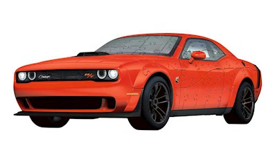 3D Puzzle: Dodge Challenger R/T Scat Pack Widebody