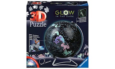 3D Puzzle Ball: Sternenglobus Glow-in-the-Dark
