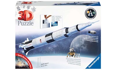 3D Puzzle: Apollo Saturn V Rakete