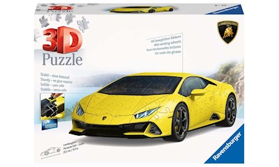 3D Puzzle: Lamborghini Huracán EVO - Giallo