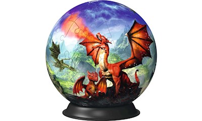 3D Puzzle Ball: Dragons