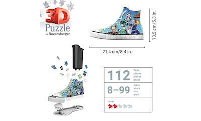 3D Puzzle: Sneaker - My Hero Academia
