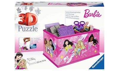 3D Puzzle: Aufbewahrungsbox Barbie