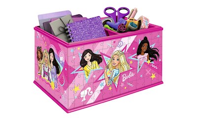3D Puzzle: Aufbewahrungsbox Barbie