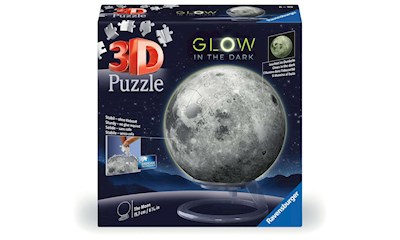 3D Puzzle Ball: Der Mond - Glow-in-the-Dark