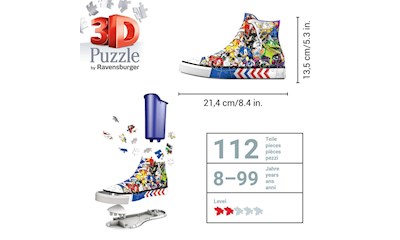 3D Puzzle: Sneaker Sonic the Hedgehog