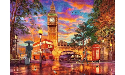 Sonnenuntergang in London