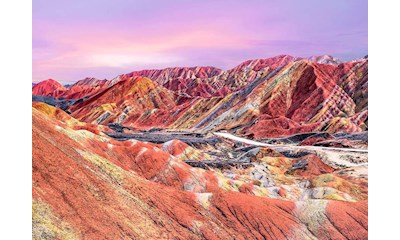 Regenbogenberge, China