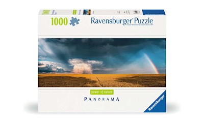 Mystisches Regenbogenwetter