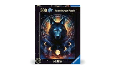 Leuchtender Wolf