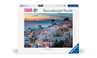 Abend über Santorini