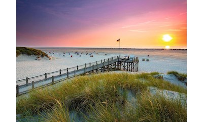 Sonnenuntergang über Amrum