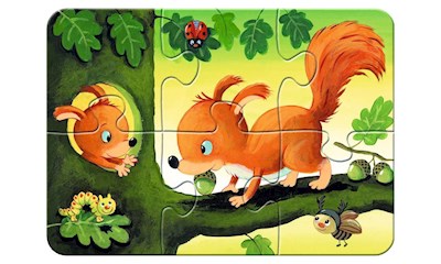 Kleine Tierfamilien