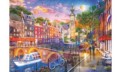 Sonnenuntergang Amsterdam