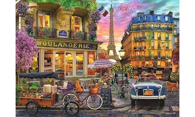 Paris im Morgenrot