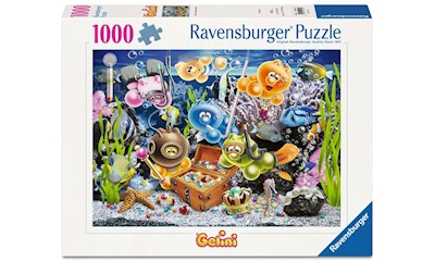 Gelini im Unterwasserspaß 1000p