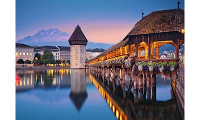 Luzern Kapellbrücke                1000p