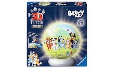 Puzzle-Ball Nachtlicht Bluey 72p