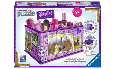 Girly Girl Edition Aufbewahrungsbox Pferde