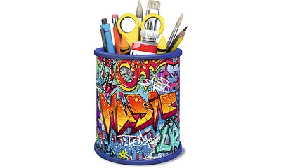 Graffiti Pen Pot