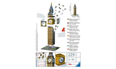 Big Ben mit Uhr