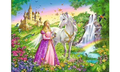 Prinzessin mit Pferd