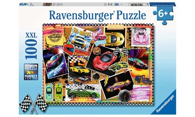 Rennwagen Pinnwand