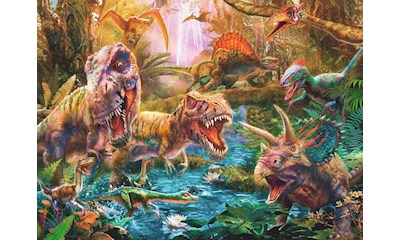 Versammlung der Dinosaurier