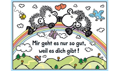 Sheepworld: Mir geht es nur so gut, weil es dich gibt