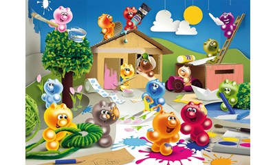 Fröhliche Bastelrunde