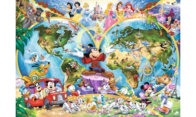 Disney's Weltkarte
