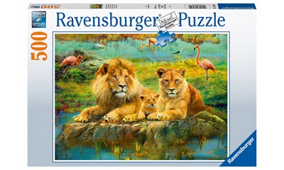Löwen in der Savanne